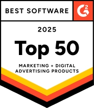 Best software 2025 top 50 marketing+digital advertising products.