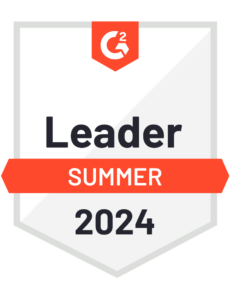G2 Summer 2024 Leader badge.