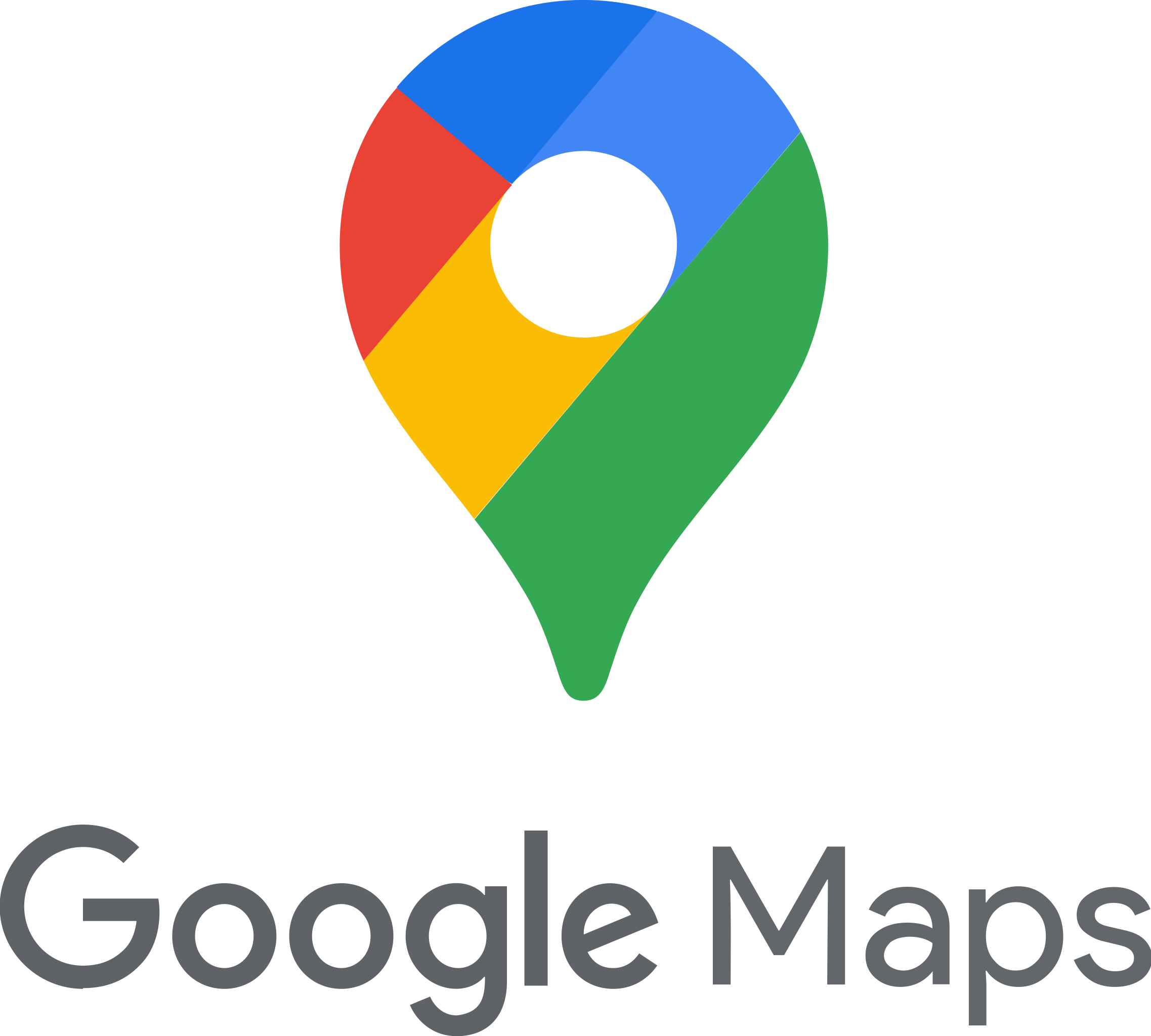 Google Maps logo.